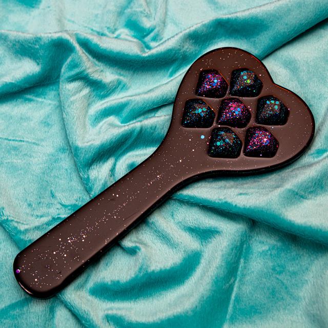Raised Stamp Heart Paddle