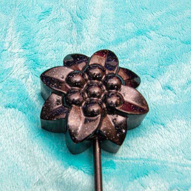 Black Lily Flower photo 2