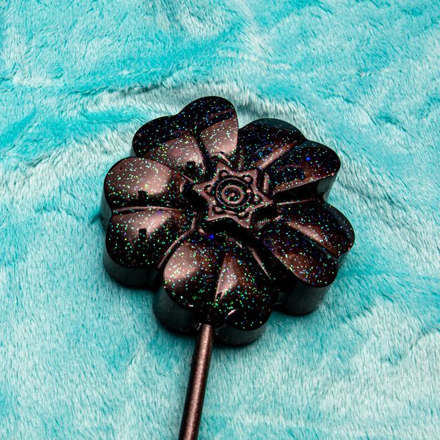 Black Pansy Flower photo 2
