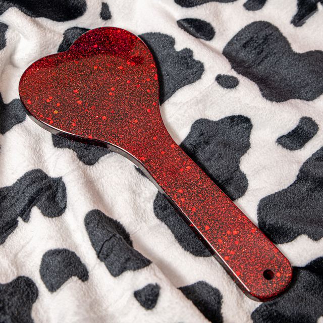 Ruby Red Diamond Heart Paddle photo 2
