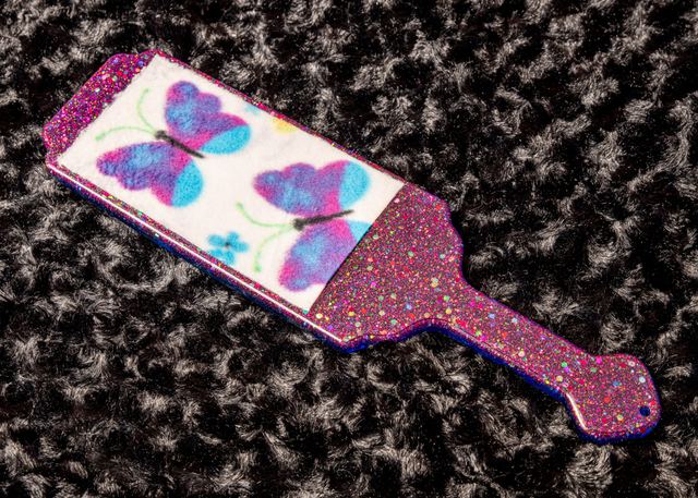 Large Paddle with Small Butterfly photo 2