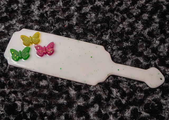 Large Paddle With Small Butterfly