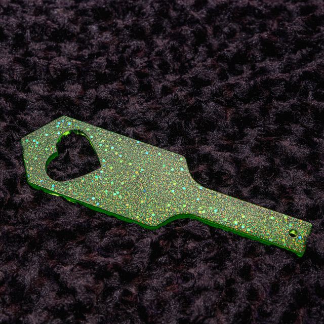 Green Heart Cut Out Paddle