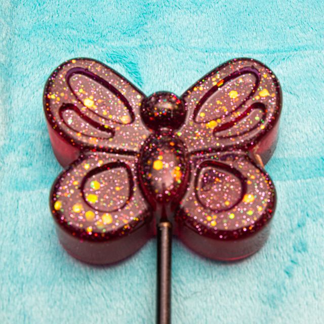 Large Red/Purple Butterfly Wacker photo 2