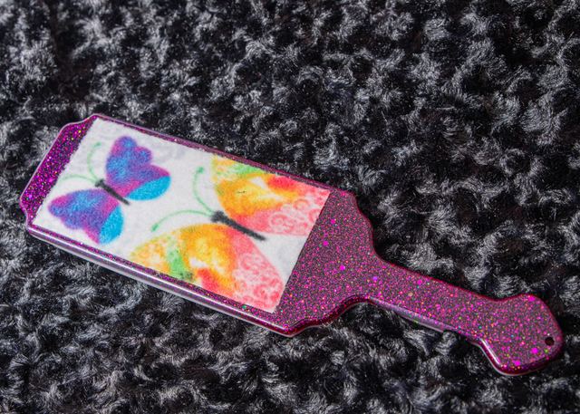 Large Paddle With Small Butterfly photo 2