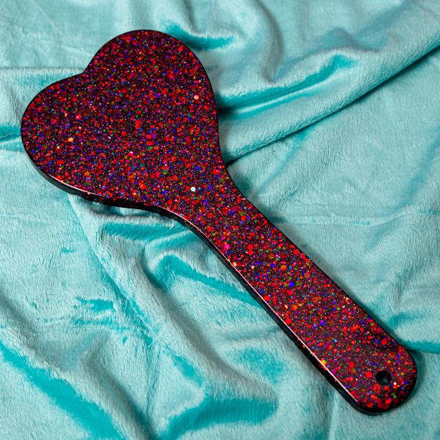 Small Butterfly Heart Paddle photo 2